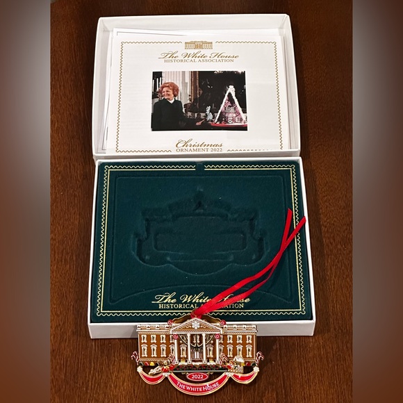 White House Historical Association 2022 White House Christmas Ornament - Picture 7 of 9